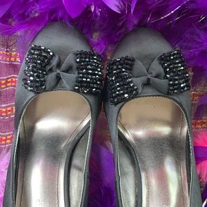 NWOT - JustFab Black Platform Heel - 8.5